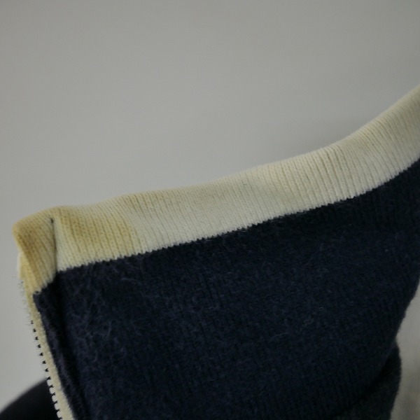 実際に弊社で買取させて頂いたCANTERBURY/カンタベリー ジップアップ スウェット ジャージ ネイビー 6031614P00 /Mの画像 6枚目
