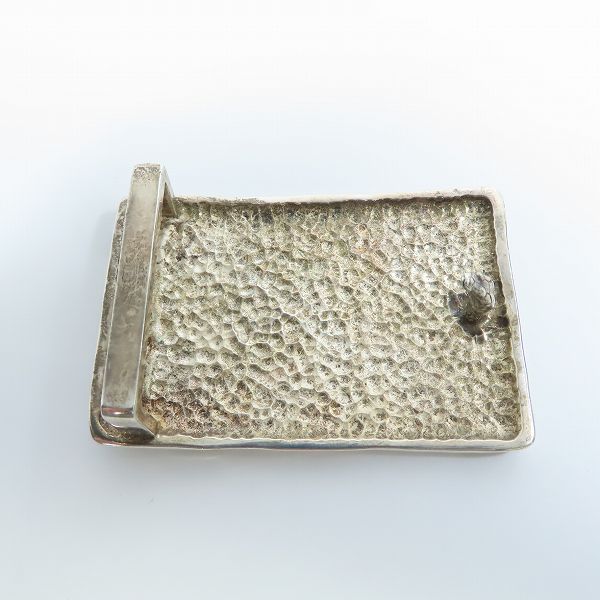 実際に弊社で買取させて頂いたGARNI/ガルニ ロゴプレート/スネーク/シルバー925 ベルトバックルの画像 2枚目