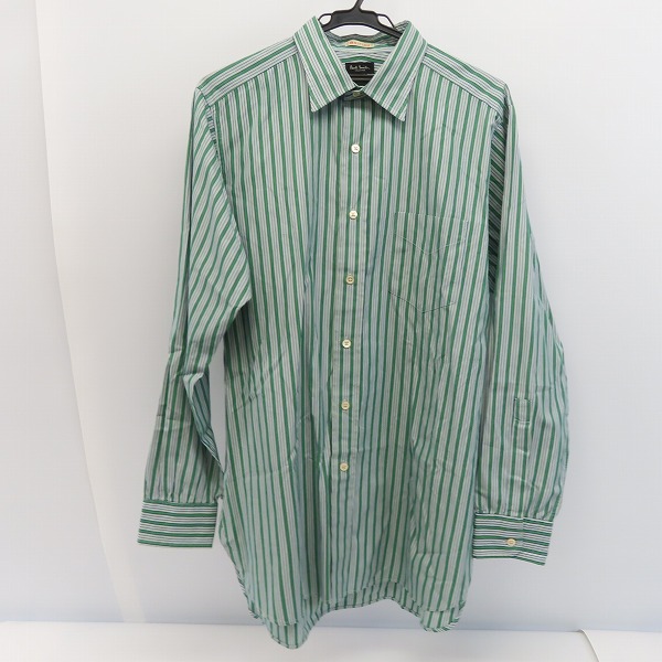 実際に弊社で買取させて頂いたPaul Smith/ポールスミス ストライプ シャツ/L