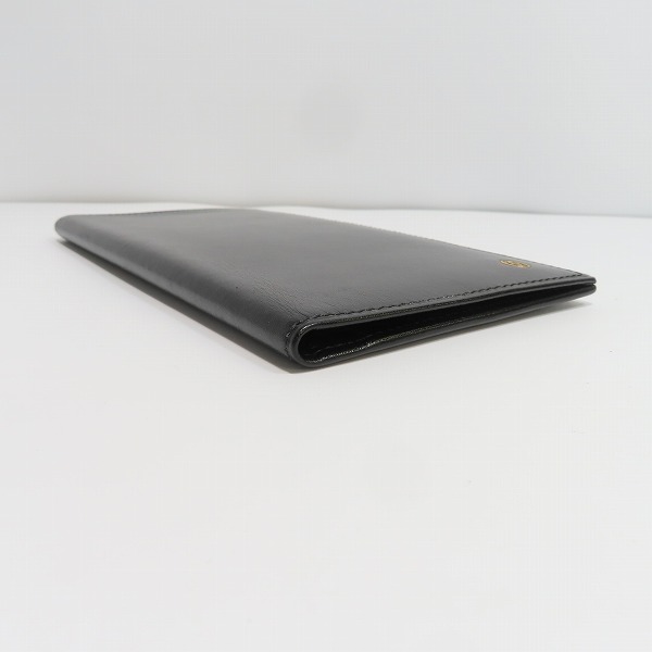 実際に弊社で買取させて頂いたCartier/カルティエ パシャ レザー 長札入れ/カード・札入れ 長財布 ブラックの画像 2枚目