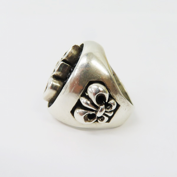 実際に弊社で買取させて頂いたLEATHERS AND TREASURES/レザーズ＆トレジャーズ セイクリッド ハート w/スティングレイ リング 15号の画像 2枚目