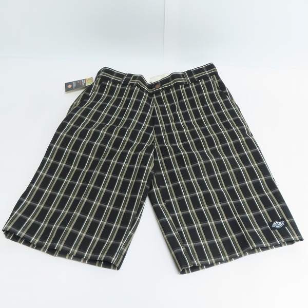 実際に弊社で買取させて頂いた【おまとめ品】Dickies/ディッキーズ MULTI USE POCKET SHORTS/マルチユーズ ポケット ショーツ/チェック柄 ハーフパンツ/34の画像 2枚目