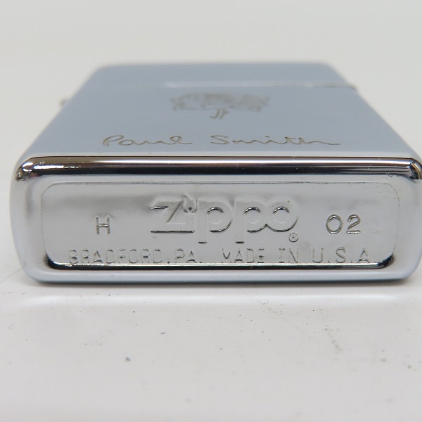 実際に弊社で買取させて頂いたZIPPO/ジッポー Paul Smith/ポールスミス バラ 2002年製の画像 3枚目