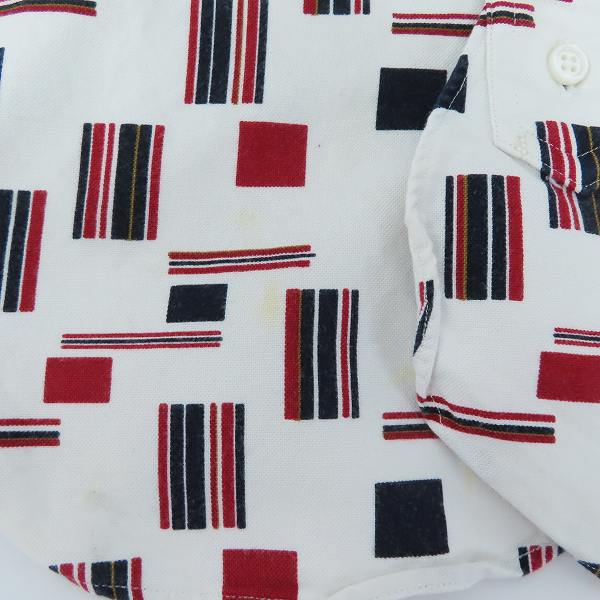 実際に弊社で買取させて頂いたBLACK FLEECE by Brooks Brothers/ブラックフリース 総柄BDシャツ/BB0の画像 7枚目