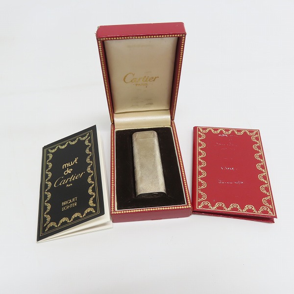 実際に弊社で買取させて頂いたCartier/カルティエ シルバー ガスライターの画像 6枚目
