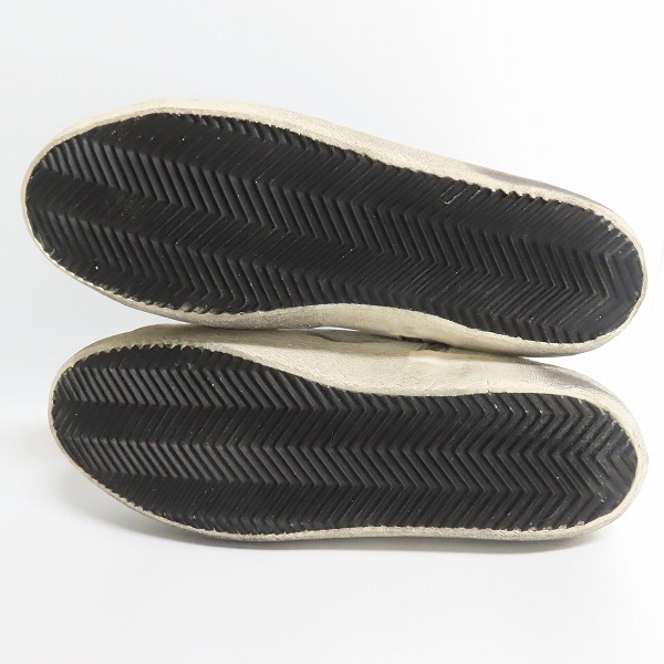 実際に弊社で買取させて頂いたGOLDEN GOOSE/ゴールデングース GGDB FRANCY/フランシー サイドジップ ハイカットスニーカー/42の画像 2枚目