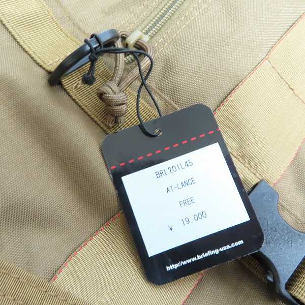 実際に弊社で買取させて頂いたBRIEFING/ブリーフィング AT-LANCE ショルダーバッグ BRL201L45の画像 5枚目