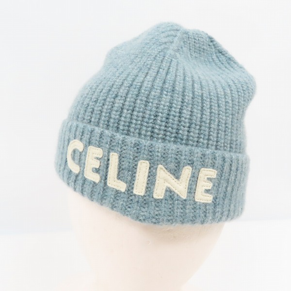 実際に弊社で買取させて頂いたCELINE/セリーヌ エンブロイダリー カシミヤ ビーニー/ニット帽 /TU