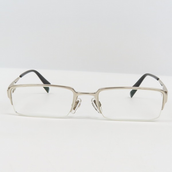 実際に弊社で買取させて頂いたHUGO BOSS/ヒューゴボス チタニウム レンズ度入りメガネフレーム/アイウェア HB11105の画像 1枚目