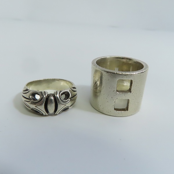 実際に弊社で買取させて頂いた【おまとめ7点】Geodesique/GARNI/ete/PLURIBUS UNUM/Geodesique他 リング/指輪 の画像 2枚目