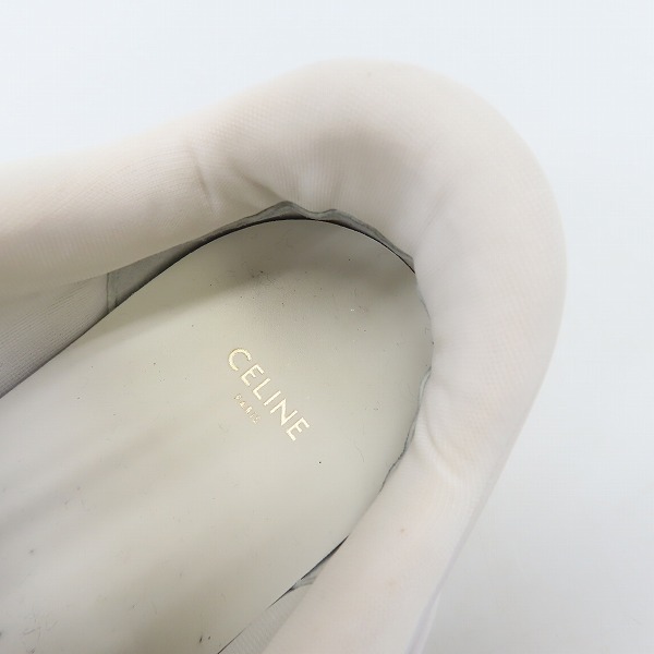 実際に弊社で買取させて頂いたCELINE/セリーヌ ブレーク ロースニーカー 41の画像 4枚目