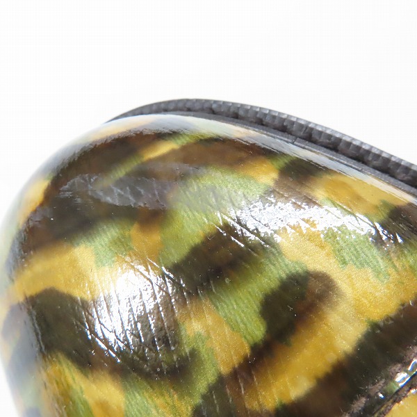 実際に弊社で買取させて頂いたGIORGIO ARMANI/ジョルジオアルマーニ ダブルモンク カモフラ柄 シューズ/8の画像 8枚目