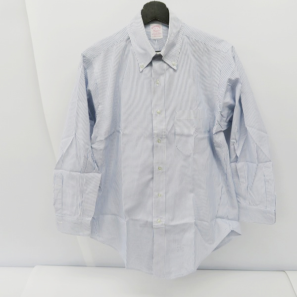 実際に弊社で買取させて頂いた【おまとめ品】Brooks Brothers/ブルックスブラザーズ チェック/ストライプ/無地 長袖/半袖 シャツの画像 2枚目