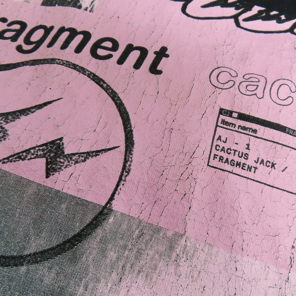 実際に弊社で買取させて頂いたFRAGMENT DESIGN×Cactus Jack/フラグメントデザイン×カクタスジャック 半袖カットソー/XXLの画像 4枚目
