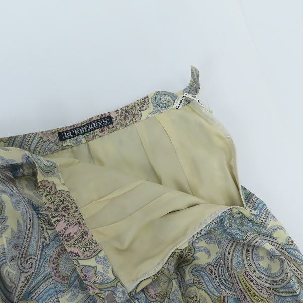 実際に弊社で買取させて頂いたBURBERRY'S/バーバリーズ 総柄 シャツ スカート セットアップ/9R/9ARの画像 6枚目