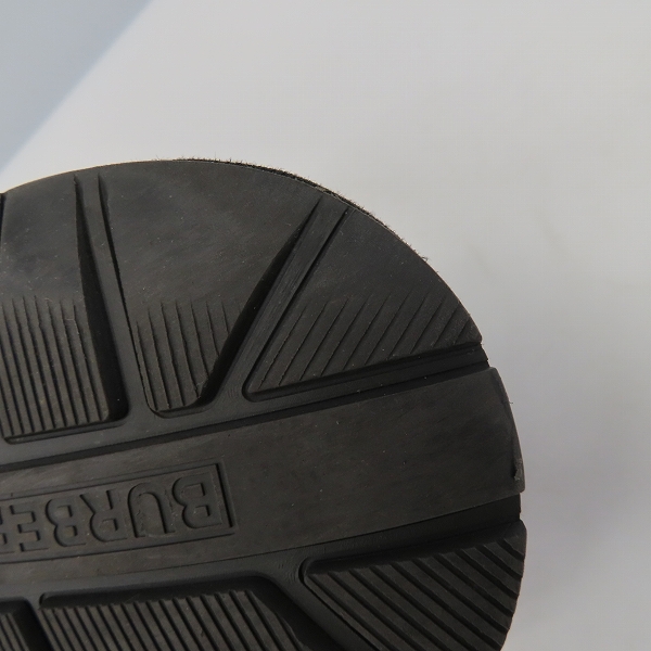 実際に弊社で買取させて頂いたBURBERRY/バーバリー ロゴディテール  スニーカー/シューズ/43の画像 7枚目