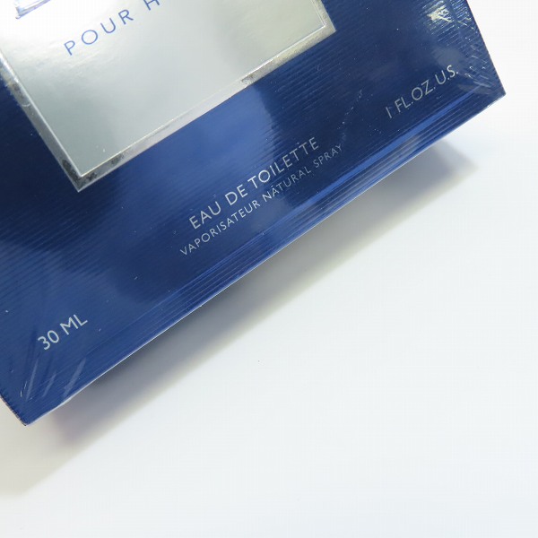 実際に弊社で買取させて頂いた【未開封】BVLGARI/ブルガリ ブルー プールオム オードトワレ 香水 30ml の画像 3枚目