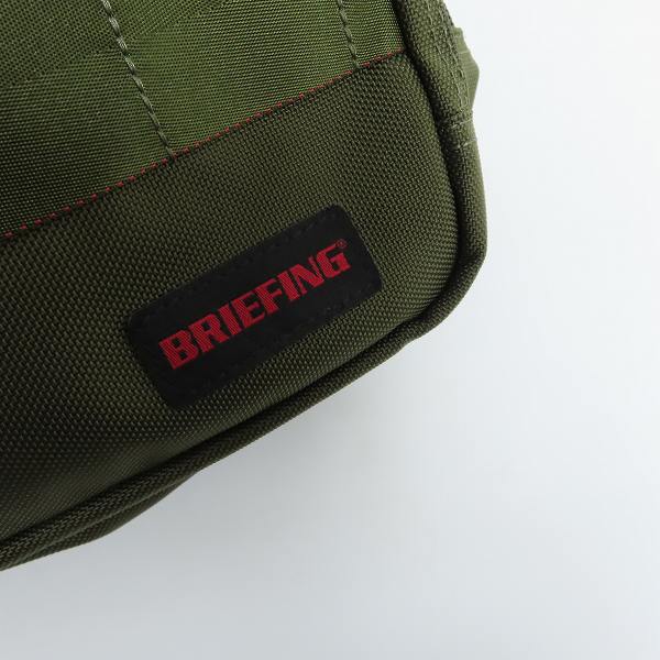 実際に弊社で買取させて頂いたBRIEFING/ブリーフィング JET TRIP VIPER BRIEFING ショルダーポーチ BRA201L19の画像 4枚目