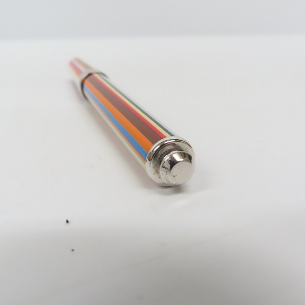 実際に弊社で買取させて頂いたPaul Smith/ポールスミス マルチストライプボールペン ペンケース付きの画像 4枚目