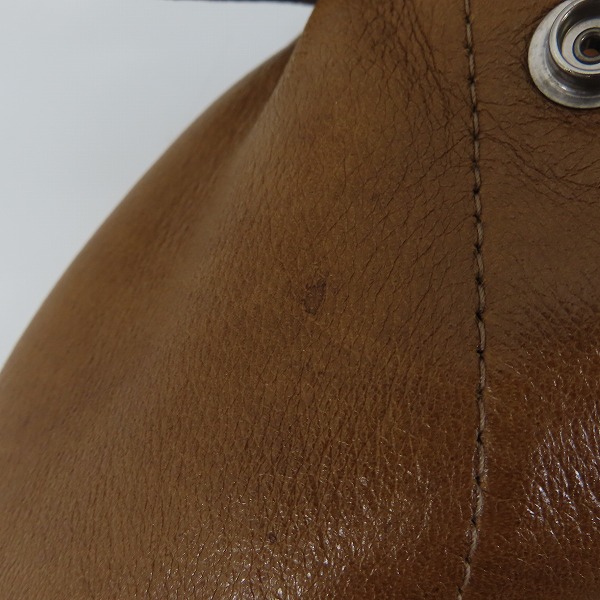 実際に弊社で買取させて頂いたTHE FLAT HEAD/フラットヘッド ディアスキン レザー ウエスタンシャツ/34の画像 5枚目