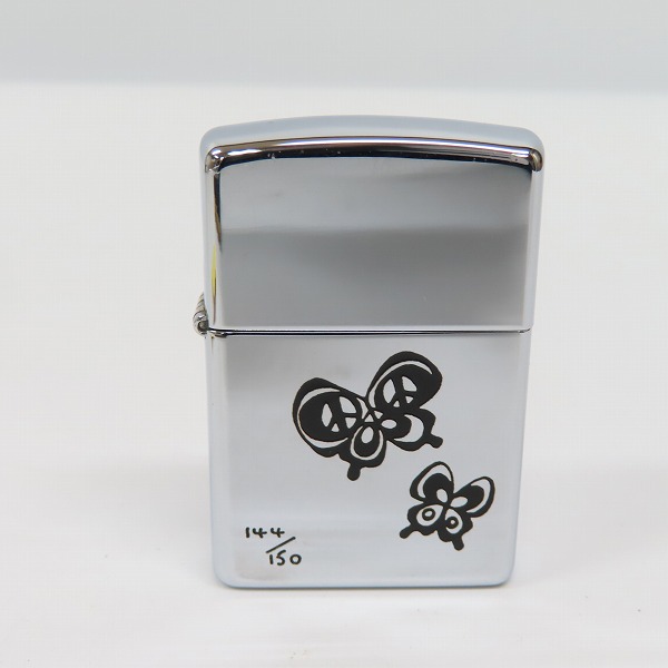 実際に弊社で買取させて頂いたZIPPO/ジッポー Paul Smith/ポールスミス 蝶/バタフライ 2002年製
