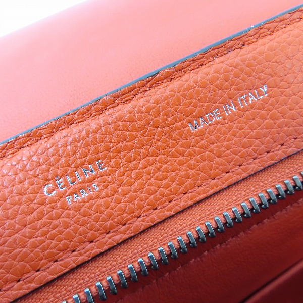 実際に弊社で買取させて頂いたCELINE/セリーヌ 2WAY トラペーズ ハンド ショルダー バッグの画像 4枚目