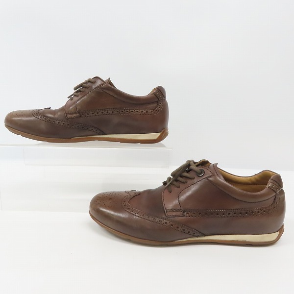 実際に弊社で買取させて頂いたGIORGIO ARMANI/ジョルジオアルマーニ ウイングチップ ドライビングシューズ/8の画像 3枚目