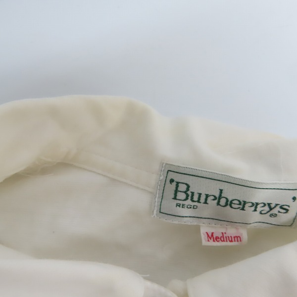 実際に弊社で買取させて頂いたBURBERRY'S/バーバリーズ ゴルフ 長袖 ポロシャツ/M  3点セットの画像 5枚目