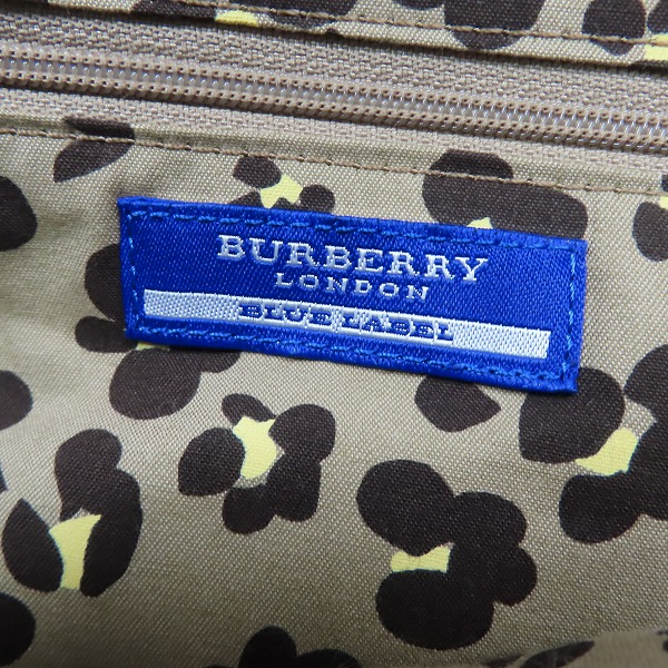 実際に弊社で買取させて頂いたBURBERRY BLUE LABEL/バーバリーブルーレーベル ショルダーバッグ E2131-651-40の画像 5枚目
