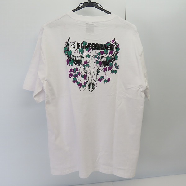 実際に弊社で買取させて頂いたELLE GARDEN/エルレガーデン BULL T-SHIRTS バンドTシャツ ホワイト/XLの画像 1枚目