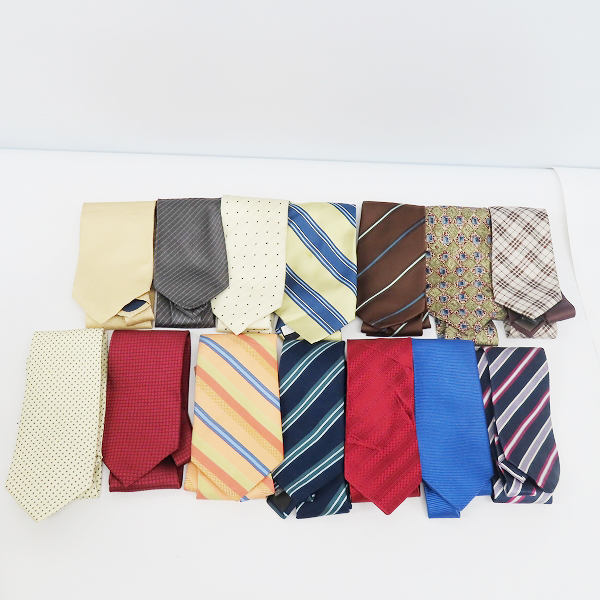 実際に弊社で買取させて頂いた【おまとめ品】ポールスミス/シャルル ジョルダン/ラルフローレン他 ストライプ/ドット/ペイズリー等 ネクタイの画像 2枚目