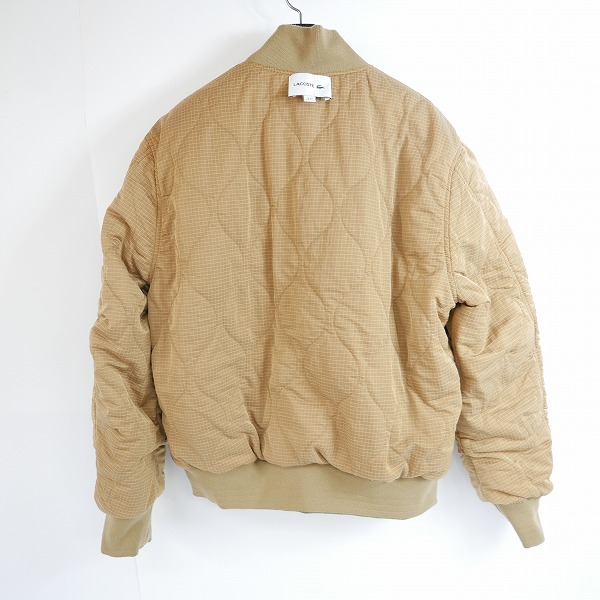 実際に弊社で買取させて頂いたLACOSTE/ラコステ リバーシブル ボンバージャケット/ブルゾン BH1044L /52の画像 3枚目