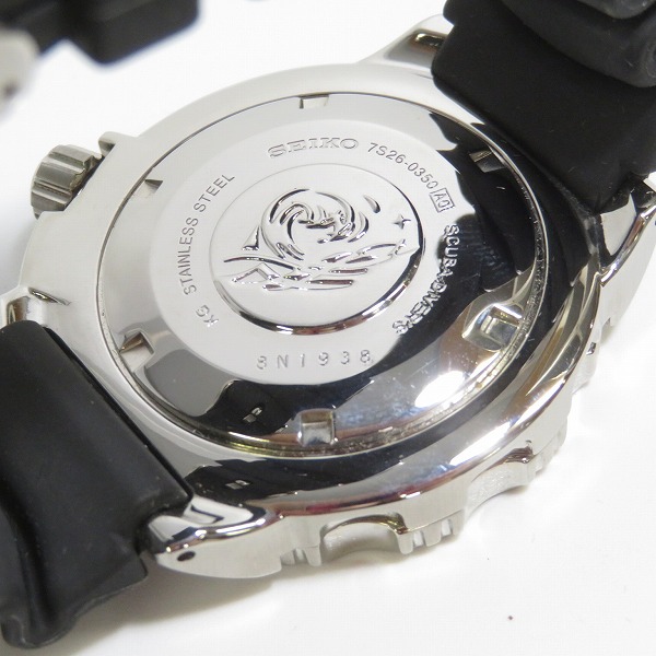 実際に弊社で買取させて頂いたSEIKO/セイコー ダイバーズ ブラックモンスター 自動巻き SKX779K3の画像 3枚目