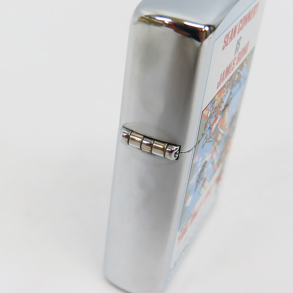 実際に弊社で買取させて頂いたZIPPO/ジッポー Sean Connery as James Bond 007 96年製の画像 3枚目