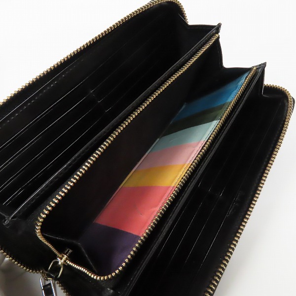 実際に弊社で買取させて頂いたPaul Smith/ポールスミス ラウンド ジップ/ファスナー ウォレット/長財布の画像 3枚目