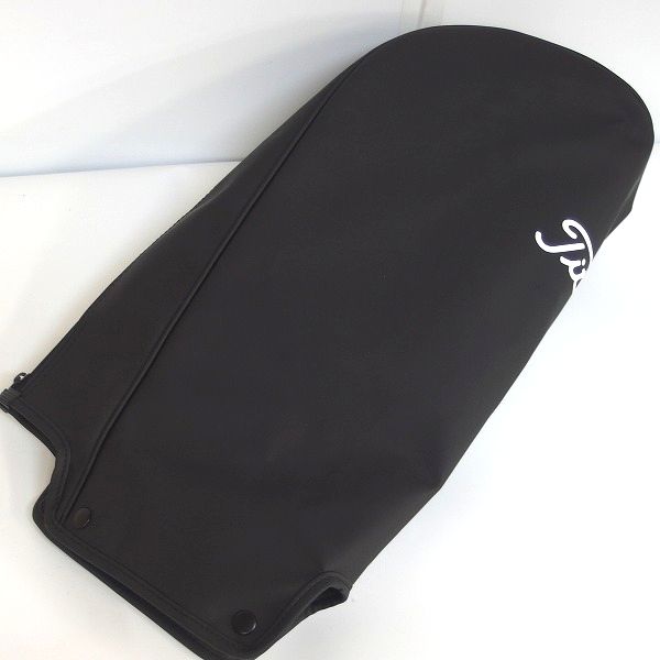 実際に弊社で買取させて頂いたTitleist/タイトリスト TB22SXCEHK コアエッセンシャル 7型 2分割ハーフスタンドバッグ/キャディバッグ ブラックの画像 7枚目