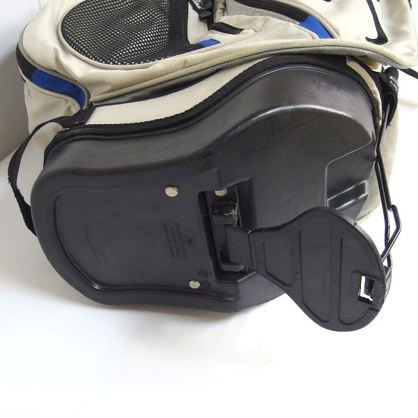 実際に弊社で買取させて頂いたTitleist/タイトリスト 軽量 7分割スタンドキャディバッグ グレーｘ ブラックの画像 8枚目