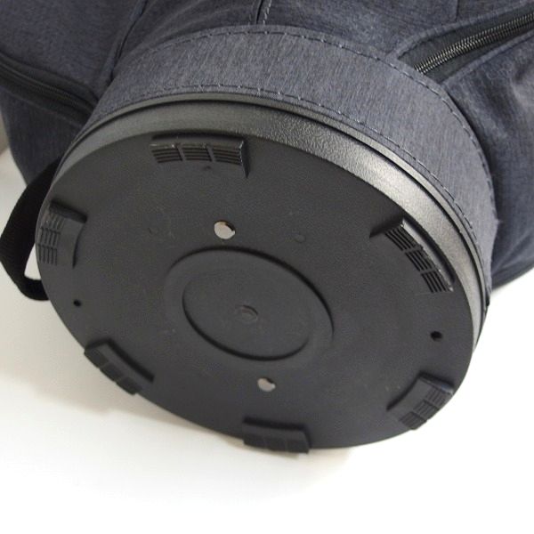 実際に弊社で買取させて頂いたTitleist/タイトリスト CB051 シティアクティブ 8.5型 4分割キャディバッグ チャコールの画像 6枚目