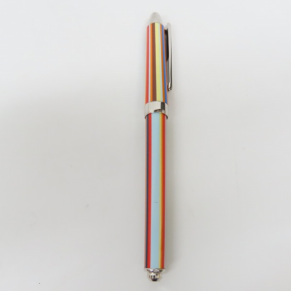 実際に弊社で買取させて頂いたPaul Smith/ポールスミス マルチストライプボールペン ペンケース付きの画像 1枚目