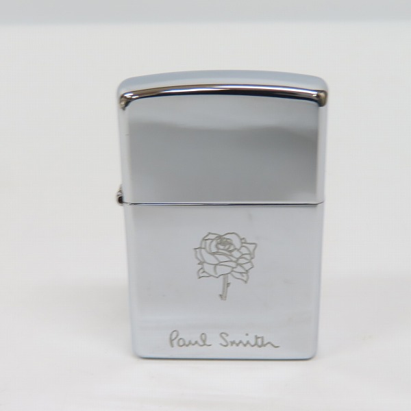 実際に弊社で買取させて頂いたZIPPO/ジッポー Paul Smith/ポールスミス バラ 2002年製