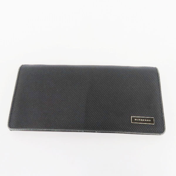 実際に弊社で買取させて頂いたBURBERRY/バーバリー 裏地 ノバチェック 二つ折り長財布