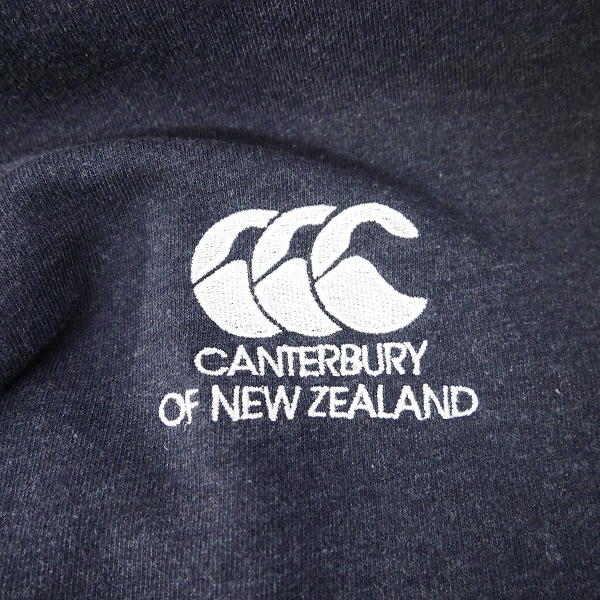 実際に弊社で買取させて頂いたCANTERBURY/カンタベリー ジップアップ スウェット ジャージ ネイビー 6031614P00 /Mの画像 3枚目