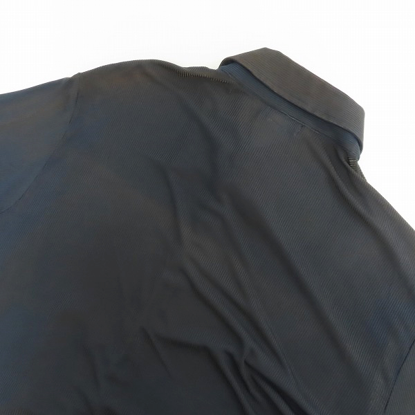 実際に弊社で買取させて頂いたGIORGIO ARMANI/ジョルジオアルマーニ ストライプ シースルー ドレスシャツ/Sの画像 6枚目