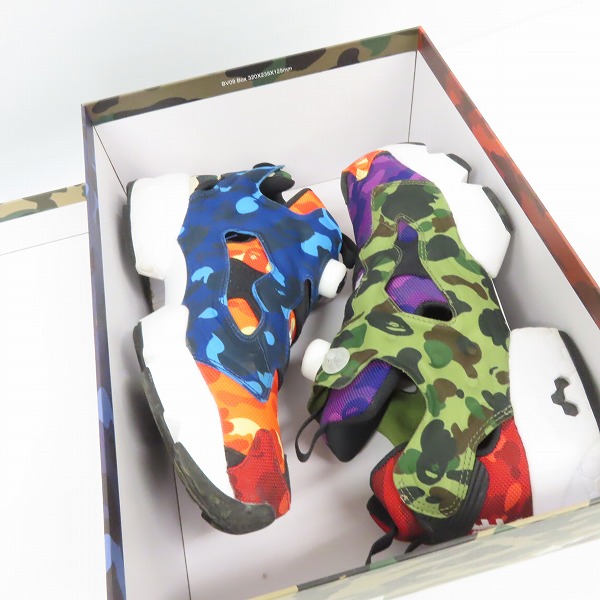 A BATHING APE × Reebok/エイプ × リーボック Instapump Fury OG 