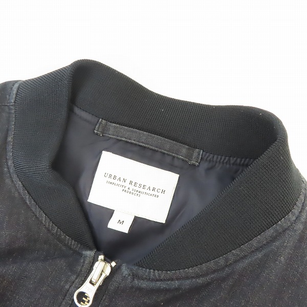 実際に弊社で買取させて頂いたURBAN RESEARCH/アーバンリサーチ MA-1 ブルゾンジャケット UR66-17H001/Mの画像 6枚目