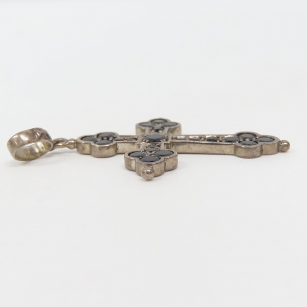 実際に弊社で買取させて頂いたLoree Rodkin/ローリーロドキン ゴシッククロスペンダント ブラックストーンの画像 4枚目