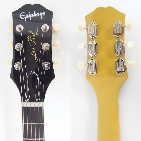 実際に弊社で買取させて頂いた★Epiphone/エピフォン Les Paul Special/レスポールスペシャル TV Yellow 2021年製 ハードケース付の画像 2枚目