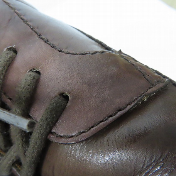 実際に弊社で買取させて頂いたGIORGIO ARMANI/ジョルジオアルマーニ ウイングチップ ドライビングシューズ/8の画像 7枚目