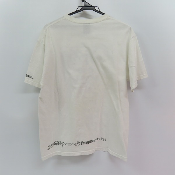 実際に弊社で買取させて頂いたSTUSSY×FRAGMENT DESIGN/ステューシー×フラグメントデザイン One World One Heart Tee/プリントシャツ Mの画像 1枚目