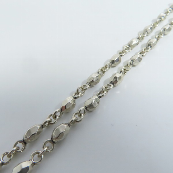 実際に弊社で買取させて頂いたBloody Mary/ブラッディマリー アレーナチェーン 砂 BMN256/60cmの画像 1枚目